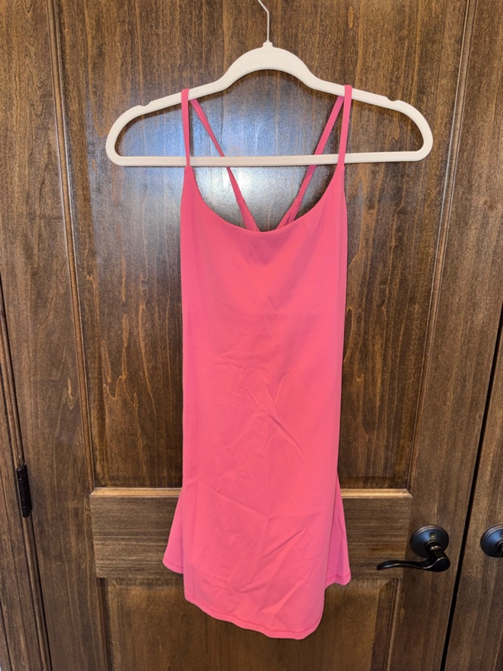 HALARA Pink Spaghetti-Strap Mini Dress